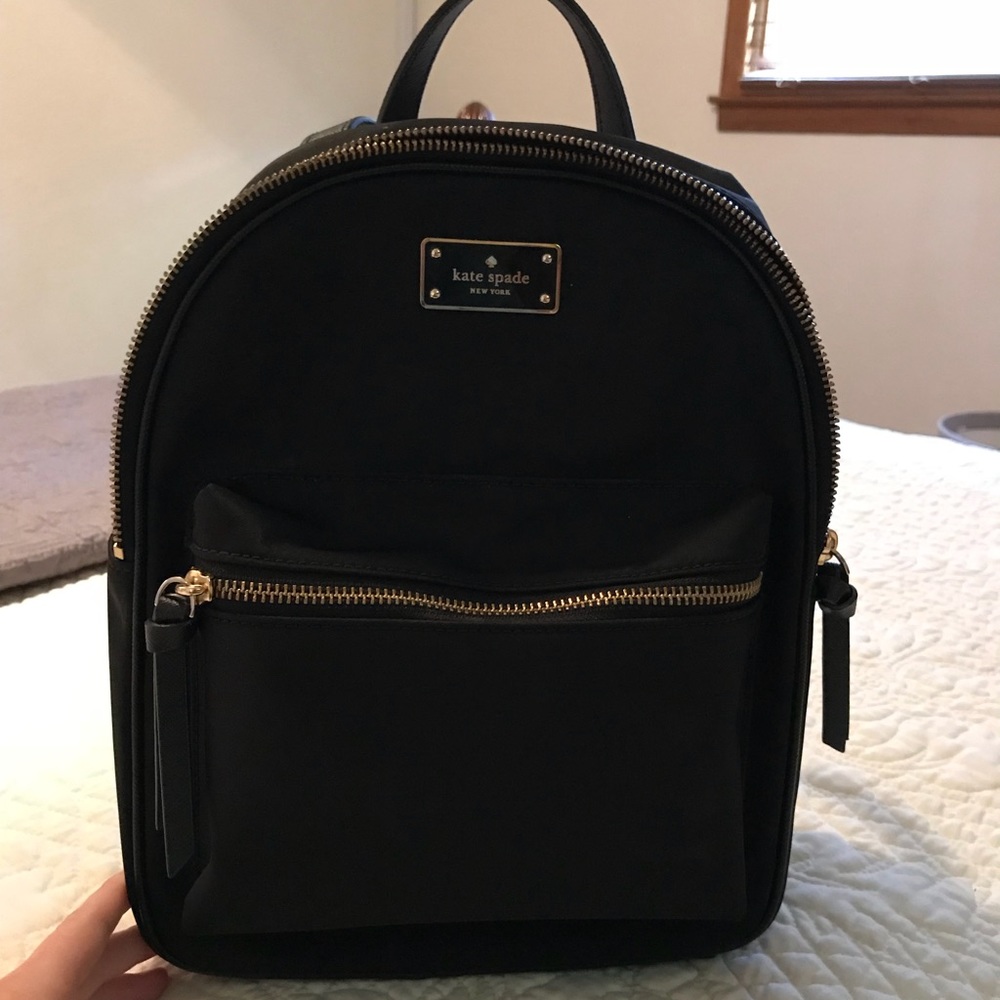 Kate Spade Black Backpack